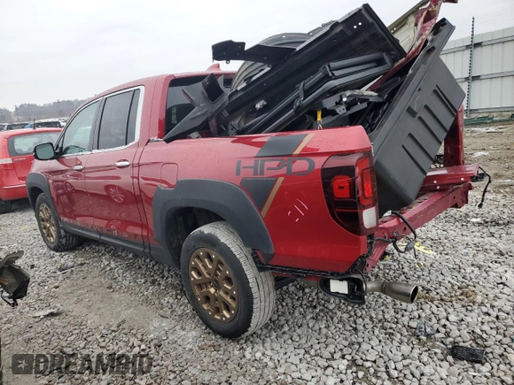 2022 Honda Ridgeline RTL-E with VIN 5FPYK3F73NB003767, listed as a Copart auction lot 44217335 with 40,039 mi miles and Salvage Title. Bid and sale history available at DreamBid. Image 2.