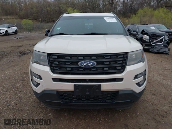 2017 Ford Explorer Sport with VIN 1FM5K8GT0HGC58953, listed as a IAAI auction lot 42079041 with 264,639 mi miles and . Bid and sale history available at carsss.com. Image 6.