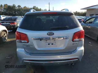 2013 Kia Sorento SX with VIN 5XYKWDA27DG321421, listed as a Copart auction lot 46719875 with 126,382 mi miles and Salvage Title. Bid and sale history available at carsss.com. Image 6.