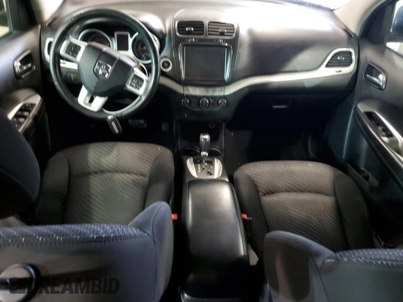 2015 Dodge Journey SXT with VIN 3C4PDCBB9FT694895, listed as a Copart auction lot 87417834 with 129,946 mi miles and Salvage Title. Bid and sale history available at carsss.com. Image 8.