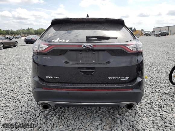 2017 Ford Edge Titanium with VIN 2FMPK4K97HBB50415, listed as a Copart auction lot 51878505 with 101,552 mi miles and Non Repairable. Bid and sale history available at carsss.com. Image 6.