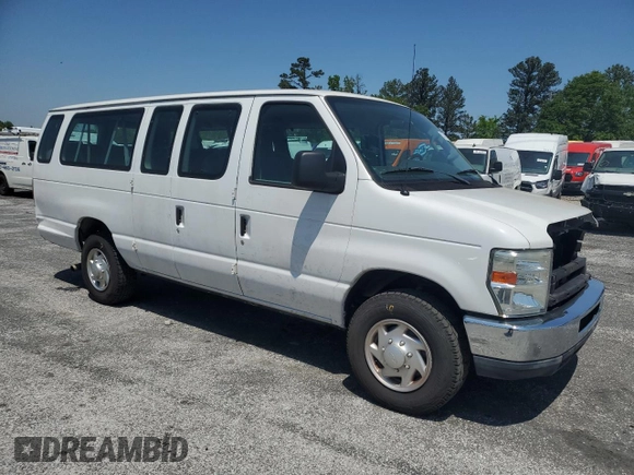 2012 Ford Econoline Passenger XL with VIN 1FBSS3BLXCDA20415, listed as a Copart auction lot 53718145 with 70,599 mi miles and Salvage Title. Bid and sale history available at DreamBid. Image 4.