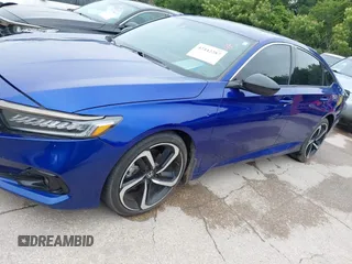 2021 Honda Accord Sport with VIN 1HGCV2F37MA012790, listed as a IAAI auction lot 42442287 with 14,955 mi miles and . Bid and sale history available at DreamBid. Image 14.