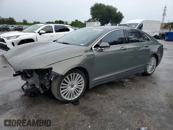 2017 Lincoln MKZ Hybrid Reserve with VIN 3LN6L5MU4HR602533, listed as a Copart auction lot 58864905 with 122,363 mi miles and Salvage title. Bid and sale history available at DreamBid. Image 1.