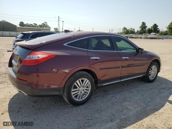 2013 Honda Crosstour EX-L with VIN 5J6TF3H57DL005014, listed as a Copart auction lot 66037704 with 131,205 mi miles and Salvage Title. Bid and sale history available at carsss.com. Image 3.