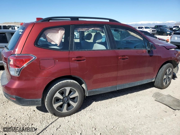 2017 Subaru Forester with VIN JF2SJABC2HH455997, listed as a Copart auction lot 50418845 with 43,157 mi miles and Salvage Title. Bid and sale history available at carsss.com. Image 3.