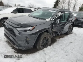 2022 Toyota RAV4 with VIN 2T34WRFV7NW142811, listed as a Copart auction lot 86429724 with 57,244 mi miles and Salvage title. Bid and sale history available at DreamBid. Image 1.