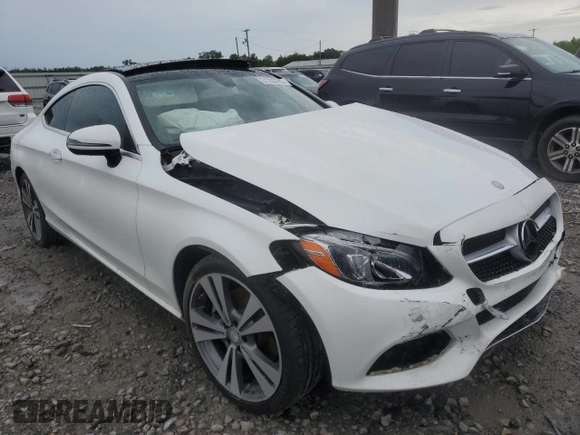 2017 Mercedes-Benz C 300 with VIN WDDWJ4JB4HF434869, listed as a Copart auction lot 61208785 with 64,582 mi miles and Salvage title. Bid and sale history available at DreamBid. Image 4.