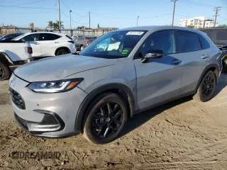 2024 Honda HR-V Sport with VIN 3CZRZ1H56RM728154, listed as a Copart auction lot 64131735 with 7,356 mi miles and Salvage title. Bid and sale history available at DreamBid. Image 1.