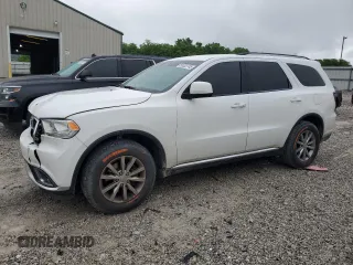 2017 Dodge Durango SXT with VIN 1C4RDJAGXHC629840, listed as a Copart auction lot 58322745 with 177,930 mi miles and Salvage title. Bid and sale history available at DreamBid. Image 1.
