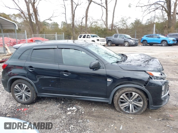 2020 Mitsubishi Outlander Sport ES 2.0 with VIN JA4AR3AU9LU004505, listed as a IAAI auction lot 41412103 with 69,606 mi miles. Bid and sale history available at carsss.com. Image 13.