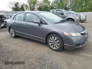2011 Honda Civic EX-L with VIN 2HGFA1F93BH516260, listed as a Copart auction lot 54692125 with 166,715 mi miles and Clean Title. Bid and sale history available at DreamBid. Image 4.