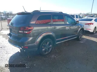 2018 Dodge Journey Crossroad with VIN 3C4PDDGG6JT499291, listed as a IAAI auction lot 41229930 with 169,539 mi miles. Bid and sale history available at carsss.com. Image 4.