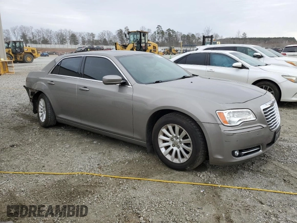 2014 Chrysler 300 with VIN 2C3CCAAG2EH220995, listed as a Copart auction lot 48237575 with 126,901 mi miles and Salvage Title. Bid and sale history available at carsss.com. Image 4.