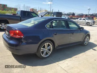 2014 Volkswagen Passat SE with VIN 1VWBT7A32EC048264, listed as a Copart auction lot 53511665 with 170,842 mi miles and Clean title. Bid and sale history available at DreamBid. Image 3.
