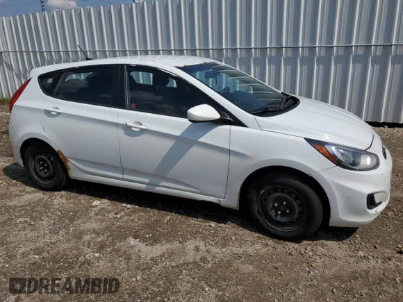 2013 Hyundai Accent GS with VIN KMHCT5AE6DU109410, listed as a Copart auction lot 61259285 with 249,033 mi miles and Salvage title. Bid and sale history available at DreamBid. Image 4.