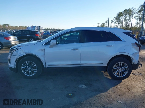 2021 Cadillac XT5 AWD Premium Luxury with VIN 1GYKNDRS3MZ115273, listed as a IAAI auction lot 41228531 with 46,556 mi miles. Bid and sale history available at carsss.com. Image 14.