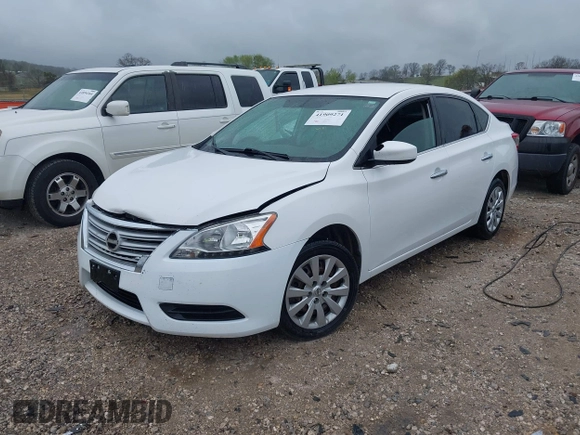 2015 Nissan Sentra SR with VIN 3N1AB7AP2FL656539, listed as a IAAI auction lot 41909271 with 204,580 mi miles and . Bid and sale history available at DreamBid. Image 17.