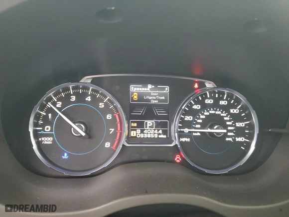 2018 Subaru Forester Touring with VIN JF2SJAWCXJH402979, listed as a Copart auction lot 47758905 with 93,859 mi miles and Clean Title. Bid and sale history available at carsss.com. Image 9.