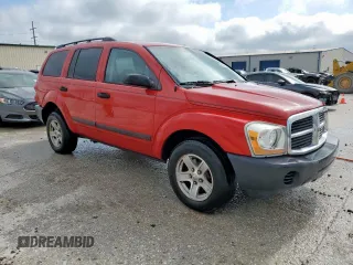 2006 Dodge Durango SXT with VIN 1D4HD38K76F167558, listed as a Copart auction lot 56146625 with Not provided miles and Salvage title. Bid and sale history available at DreamBid. Image 4.