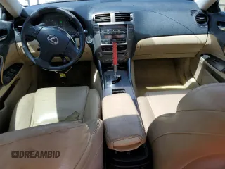 2006 Lexus IS 250 with VIN JTHBK262665022280, listed as a Copart auction lot 54563265 with 196,580 mi miles and Salvage Title. Bid and sale history available at DreamBid. Image 8.