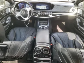 2020 Mercedes-Benz S-Class Maybach S 560 with VIN W1KUX8GB0LA558390, listed as a Copart auction lot 54248695 with 21,157 mi miles and Non Repairable. Bid and sale history available at carsss.com. Image 8.