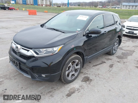 2019 Honda CR-V EX-L with VIN 7FARW2H86KE039566, listed as a IAAI auction lot 41902446 with 46,744 mi miles. Bid and sale history available at carsss.com. Image 2.