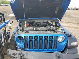 2020 Jeep Gladiator Sport S с VIN 1C6HJTAG5LL153853, выставлен на аукционе Copart как лот 56023925 с пробегом 31 143 миль миль и Списание • Salvage title. История ставок и продаж доступна на DreamBid. Изображение 11.