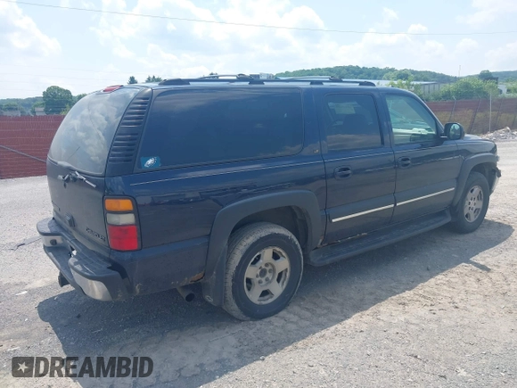 2004 Chevrolet Suburban LT with VIN 1GNFK16Z44J177576, listed as a IAAI auction lot 42469659 with 272,849 mi miles and . Bid and sale history available at DreamBid. Image 4.