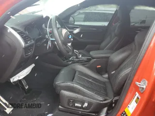 2020 BMW X4 M z VIN 5YMUJ0C07LLA99875, wystawiony jako Copart lot #49027984 z przebiegiem Nie podano mil oraz Szkoda całkowita • Salvage title. Historia ofert i sprzedaży dostępna na DreamBid. Obrazek 7.