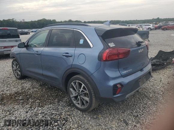 2022 Kia Niro Touring SE with VIN KNDCC3LC7N5537387, listed as a Copart auction lot 71196674 with 49,527 mi miles and Salvage Title. Bid and sale history available at carsss.com. Image 2.
