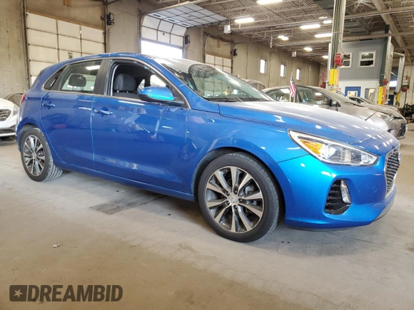 2018 Hyundai Elantra GT with VIN KMHH35LE4JU027531, listed as a Copart auction lot 73922714 with 98,861 mi miles and Salvage Title. Bid and sale history available at carsss.com. Image 4.