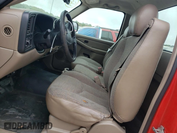2005 Chevrolet Silverado 1500 Work Truck with VIN 1GCEC14X95Z128928, listed as a Copart auction lot 50984325 with 137,464 mi miles and Salvage Title. Bid and sale history available at carsss.com. Image 7.