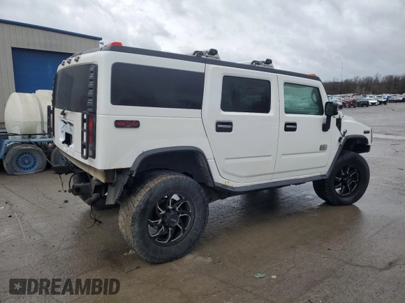 2006 Hummer H2 z VIN 5GRGN23UX6H104613, wystawiony jako Copart lot #51611815 z przebiegiem 186 543 mil mil oraz Szkody całkowita. Historia ofert i sprzedaży dostępna na DreamBid. Obrazek 3.