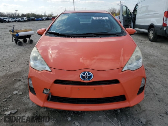 2012 Toyota Prius One with VIN JTDKDTB32C1004331, listed as a Copart auction lot 52734475 with 103,807 mi miles and Salvage Title. Bid and sale history available at carsss.com. Image 5.