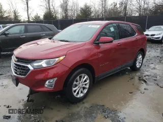 2018 Chevrolet Equinox LT with VIN 2GNAXJEV8J6231562, listed as a Copart auction lot 45574745 with 110,517 mi miles and Salvage Title. Bid and sale history available at carsss.com. Image 1.