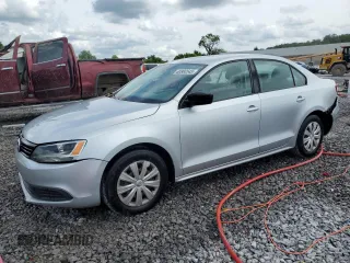2014 Volkswagen Jetta S with VIN 3VW2K7AJXEM225837, listed as a Copart auction lot 60860545 with 74,179 mi miles and Salvage title. Bid and sale history available at DreamBid. Image 1.