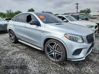 2017 Mercedes-Benz GLE 43 AMG with VIN 4JGED6EB3HA064705, listed as a Copart auction lot 61675435 with Not provided miles and Salvage title. Bid and sale history available at DreamBid. Image 4.