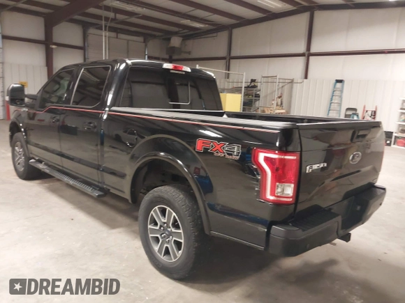 2016 Ford F-150 XLT with VIN 1FTFW1EF9GFA01747, listed as a IAAI auction lot 41536013 with 181,424 mi miles and . Bid and sale history available at carsss.com. Image 3.