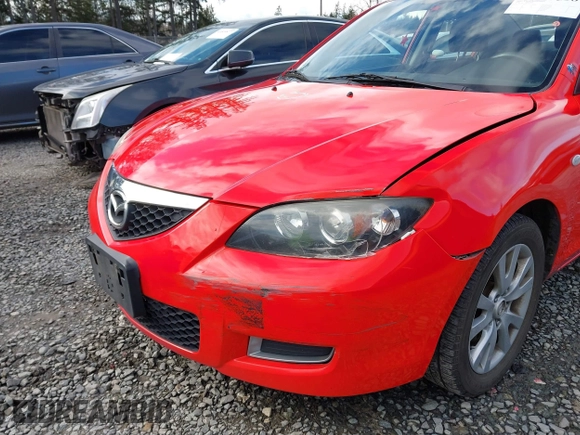 2008 Mazda 3 i Sport with VIN JM1BK32F081798723, listed as a IAAI auction lot 41819598 with 203,171 mi miles and . Bid and sale history available at DreamBid. Image 6.