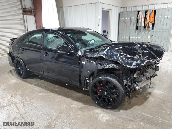 2022 Cadillac CT4-V with VIN 1G6DH5RLXN0112285, listed as a Copart auction lot 52900265 with 0 mi miles and Salvage Title. Bid and sale history available at carsss.com. Image 4.