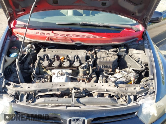 2008 Honda Civic Cpe LX with VIN 2HGFG12698H578135, listed as a IAAI auction lot 41942610 with 154,487 mi miles. Bid and sale history available at carsss.com. Image 10.