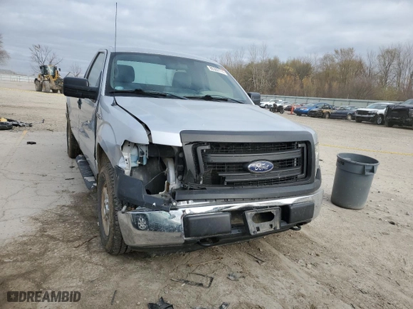 2013 Ford F-150 XL with VIN 1FTNF1EF4DKF95257, listed as a Copart auction lot 80302774 with 87,929 mi miles and Salvage Title. Bid and sale history available at carsss.com. Image 5.