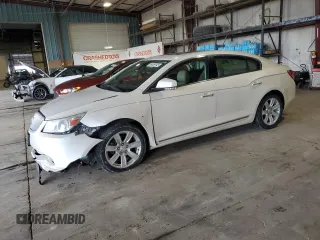 2011 Buick LaCrosse CXL with VIN 1G4GD5ED1BF135088, listed as a Copart auction lot 59349145 with 142,805 mi miles and Salvage title. Bid and sale history available at DreamBid. Image 1.