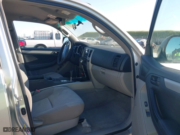 2007 Toyota 4Runner SR5 with VIN JTEBU14R178090309, listed as a IAAI auction lot 42030895 with 262,016 mi miles. Bid and sale history available at carsss.com. Image 5.