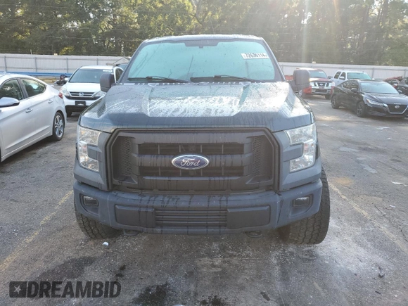 2017 Ford F-150 XL with VIN 1FTMF1EF0HKD96241, listed as a Copart auction lot 72636114 with 130,154 mi miles and Salvage title. Bid and sale history available at DreamBid. Image 5.