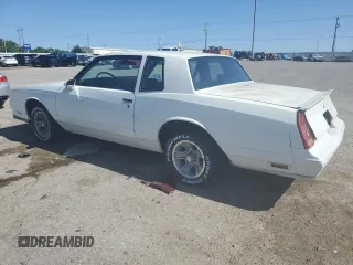 1987 Chevrolet Monte Carlo с VIN 1G1GZ11G1HR119696, выставлен на аукционе Copart как лот 58083555 с пробегом 67 106 миль миль и Чистый • Clean title. История ставок и продаж доступна на DreamBid. Изображение 2.