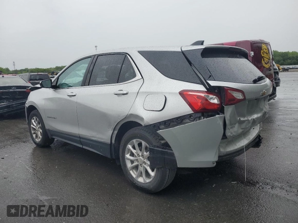 2021 Chevrolet Equinox LT with VIN 3GNAXUEV5MS139395, listed as a Copart auction lot 58463485 with 110,168 mi miles and Salvage title. Bid and sale history available at DreamBid. Image 2.
