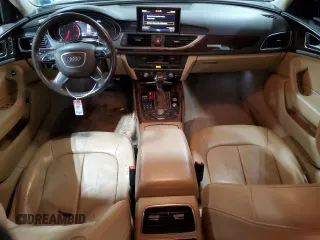 2014 Audi A6 Premium Plus with VIN WAUGFAFC5EN030039, listed as a Copart auction lot 53265225 with 106,784 mi miles and Salvage title. Bid and sale history available at DreamBid. Image 8.