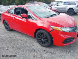2015 Honda Civic Coupe EX with VIN 2HGFG3B87FH533558, listed as a IAAI auction lot 40483991 with 77,238 mi miles. Bid and sale history available at carsss.com. Image 1.